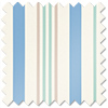 The British Stripe Co. George, Brighton No.1 - Twist&Fit Roman Blind